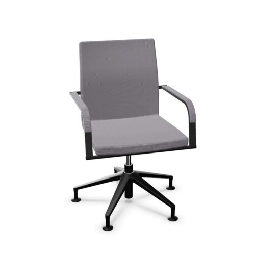 Nowy Styl Line Edition 2 C Swivel Visitor Chair With Armrests Upholstered