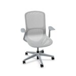 Nowy Styl Airi Swivel Chair Mesh Back Task Fixed Armrests Office Chair