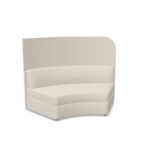 Zilenzio Focus Spaces Rounded Right W1830xH1330xD900 High-Back Sofa Acoustic