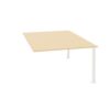 Frezza Popace Return Desk Section Desk Extension
