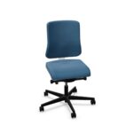 Nowy Styl Utila Pro Swivel Chair LB-Uph Plastic Back Task Upholstered Low