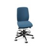 Nowy Styl Globeline Counter Swivel Chair HB-Uph Plastic Back Upholstered High