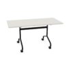 Nowy Styl Flib Table Y-Leg Base Foldable Rectangular Folding Meeting Table