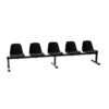 Nowy Styl Beta-5 5-Seat Plastic Back Beam Seating