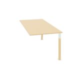 Frezza Popwoody Two-Leg Desk Return Desk Extension