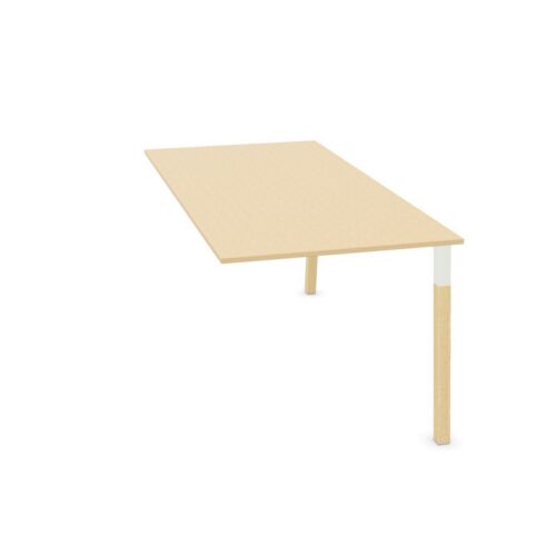 Frezza Popwoody Two-Leg Desk Return Desk Extension