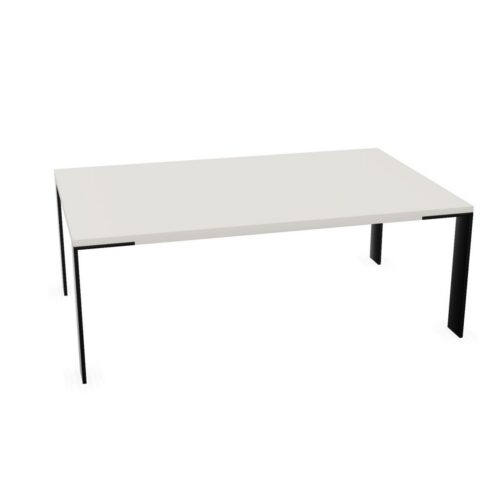 Nowy Styl Studio Table I-Leg Base Rectangular Top Table