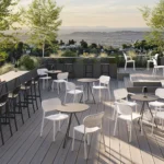 Gaber Nuta Stool H68 4-Leg Bar Stool