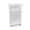 Nowy Styl Easy Space Mobile Caddy With Table Top Lift-Up Door Mobile Pedestal