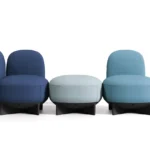 Gaber TO-GO With Backrest Upholstered Lounge Chair With Backrest And With