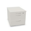 Nowy Styl K40 Low Mobile Pedestal Mob L 2D PB Drawers Pencil Pedestal Cabinet