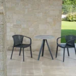 Gaber Norman 3-Pod 3-Leg Square Top Table