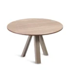 Gaber Norman 3-Pod 60 Laminated H74 Three-Leg Round Top Table arrangement