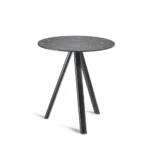 Gaber Norman 3-Pod 60 Laminated H74 Three-Leg Round Top Table arrangement