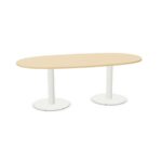 Frezza Pop Oval Round Base Meeting Table
