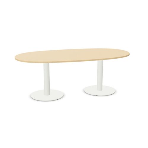 Frezza Pop Oval Round Base Meeting Table