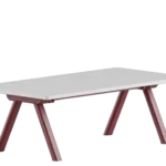 Gaber Surfy Desk 2027 Fixed-Height Laminated Top Desk Table desk table arrangement