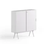 Gaber Workstation Melamine Cabinet Frame 2027 Laminated Top Integrated product view 4