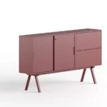 Gaber Workstation Melamine Cabinet Frame 2027 Laminated Top Integrated product view 7