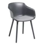 Gaber Dame 4-Leg Upholstered Seat Shell Chair