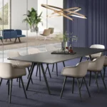 Gaber Dame 4-Leg Upholstered Seat Shell Chair