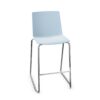 Gaber Jubel Stool Tube Sled Height 66 Sled-Base Frame Bar Stool
