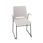 Kusch + Co V-Care Stationary Chair Cfs-Stb Frame Plastic Back Cantilever With