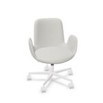 Frezza Fior Di Loto Fabric 5-Star Swivel With Armrests Upholstered Office Chair