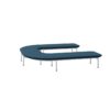 Kusch + Co Genaya GENPOUFFESETUSHAPE1 Modular Upholstered Pouf Set