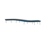 Kusch + Co Genaya GENPOUFFESETZSHAPE3 Modular Upholstered Pouffe Set