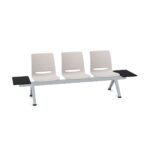 Kusch + Co V-Care Bench-3 Standard 3-Seat External Tabletops Beam Seating