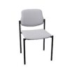 Nowy Styl Stationary Chair 4-Leg Frame Uph Plastic Back Upholstered Frame Chair