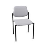Nowy Styl Stationary Chair 4-Leg Frame Uph Plastic Back Upholstered Frame Chair