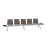 Kusch + Co V-Travel Bench-5 Standard 5-Seat End Tables Beam Seating