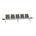 Kusch + Co V-Travel Bench-5 Standard 5-Seat End Tables Beam Seating