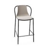 Gaber Kasia Stool 66 4-Leg Upholstered Shell Bar Stool
