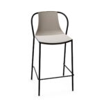 Gaber Kasia Stool 66 4-Leg Upholstered Shell Bar Stool