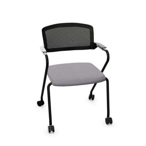 Nowy Styl EL100 C 4-Leg With Armrests Upholstered Conference Visitor Chair