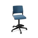 Nowy Styl Xilium Counter Swivel Chair Uph Task Upholstered Backrest Counter