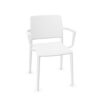 Nowy Styl Yuni Stationary Chair 4-Leg Frame Plastic With Armrests Frame Chair