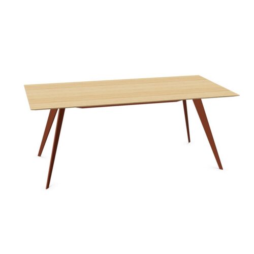 Treku Aise 4-Leg Metal Legs Office Table