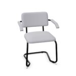 Nowy Styl Sylwia S Arm Cantilever With Armrests Upholstered Frame Chair