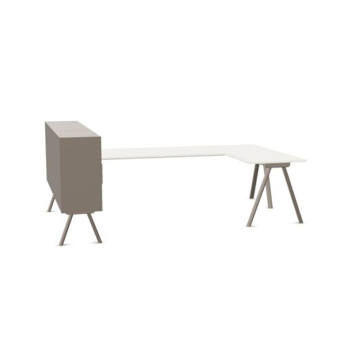 Gaber Cabinet 2027 Workstation 2027 DX L 240 Melamine Corner Wraparound