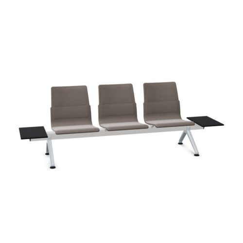 Kusch + Co V-Travel Bench-3 Standard 3-Seat External Tabletops Beam Seating