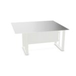 Frezza Initial Fixed-Height With Modesty Office Desk