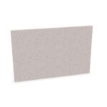 Zilenzio Lite Table Straight Clamp-Mounted Acoustic Desk Screen
