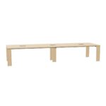 Bralco Multi-User Desk Melamine Worktop Bench Desk