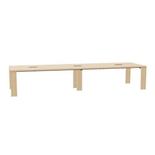 Bralco Multi-User Desk Melamine Worktop Bench Desk