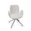 Frezza Fior Di Loto Fabric 4-Star Swivel With Armrests Upholstered Lounge Chair