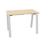 Bralco Single Workstation With Modesty Desk